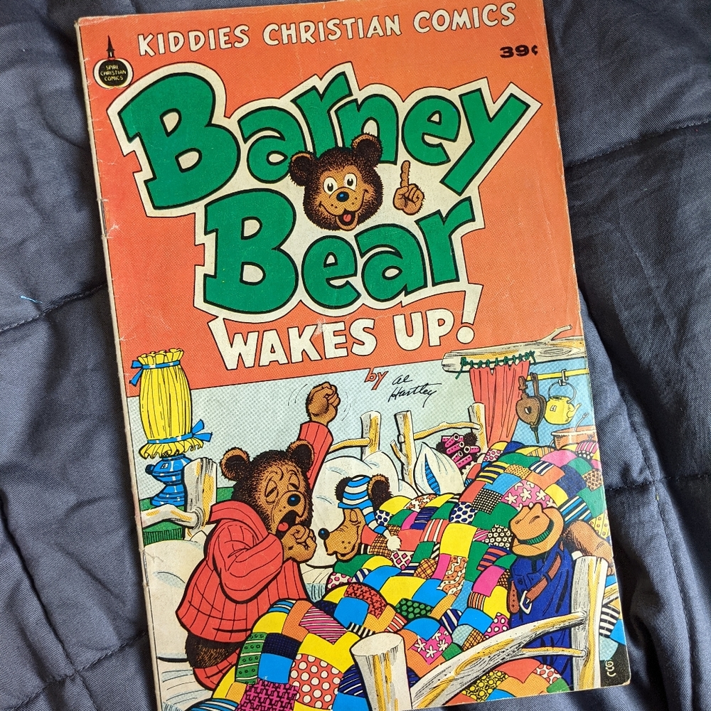Vintage Spire Christian Comics- Barney Bear